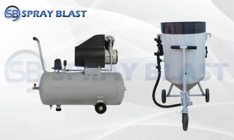 Sand Blasting Machine with Compressor